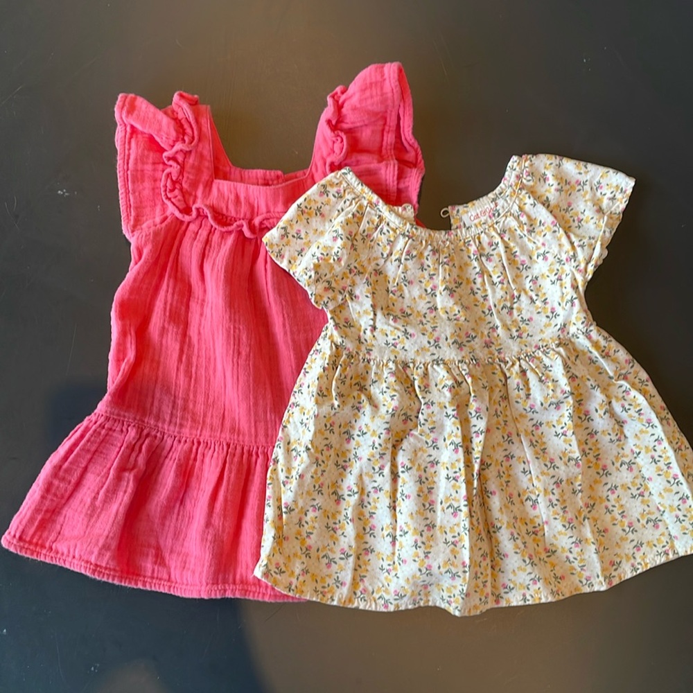 Cat & Jack dresses, 12 months